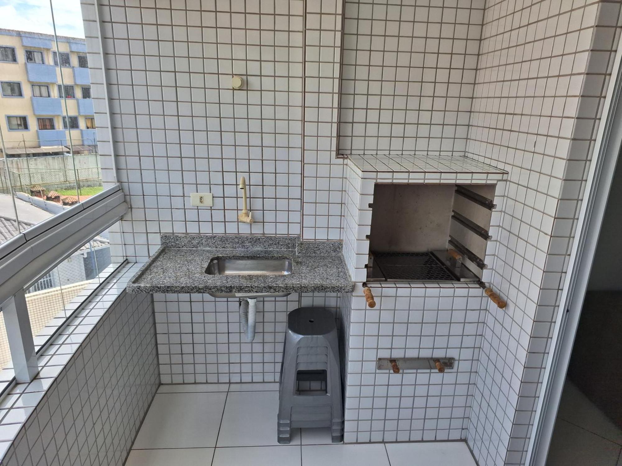 Apartamento Gulilhermina Praia Grande Exteriör bild