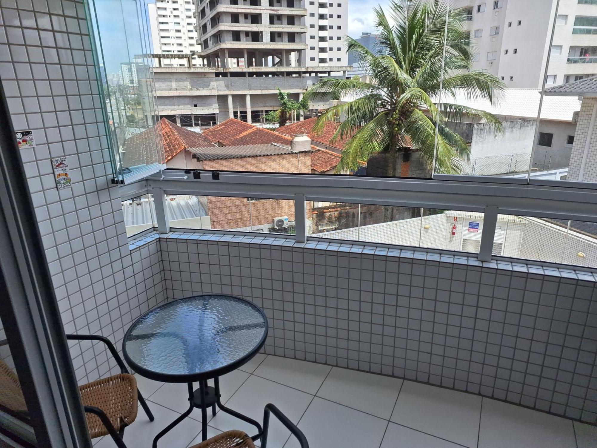 Apartamento Gulilhermina Praia Grande Exteriör bild